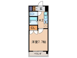 ペ－ルＴＯＫＵＺＯの物件間取画像